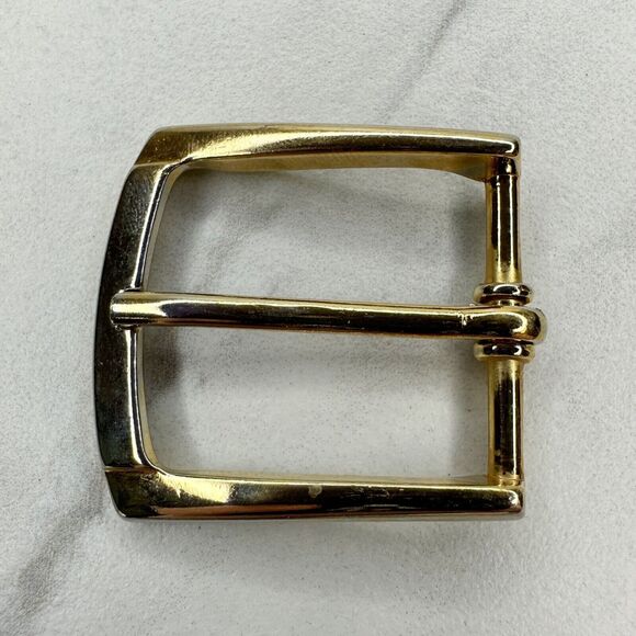 Ribco Vintage Gold Tone Simple Basic Belt Buckle Made in USA - Picture 1 of 8